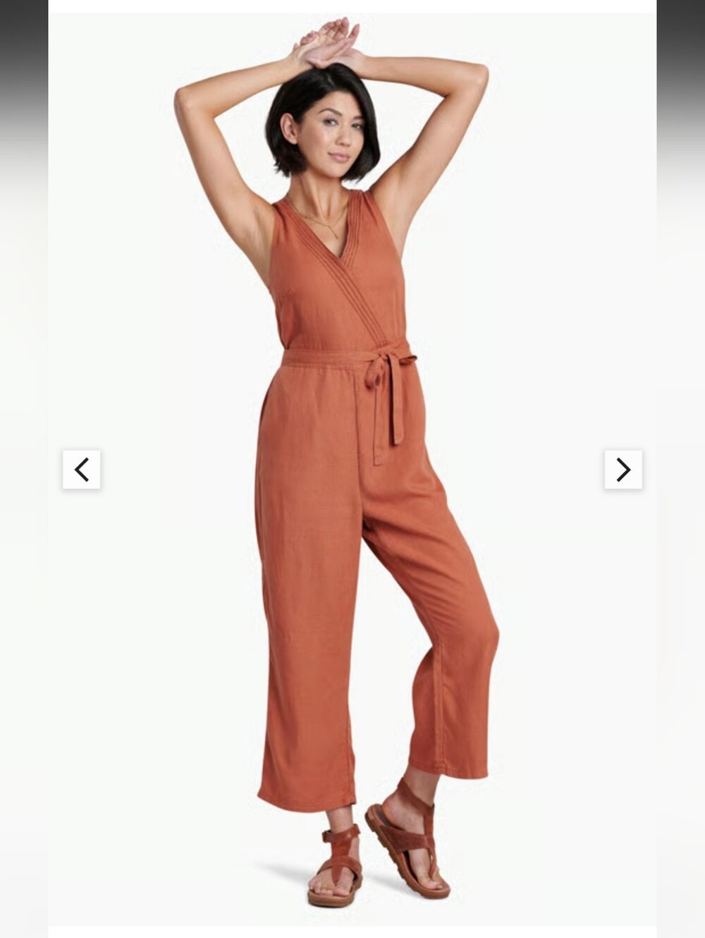 KUHL Fresco Jumpsuit Size S In Clay